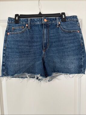 Universal Thread Super-High Rise Midi Jean Shorts |